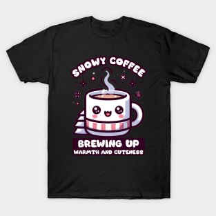 snowy coffee T-Shirt